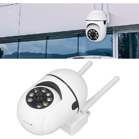 Caméra ampoule USB avec WiFi sans fil, vision nocturne haute définition, contrôle panoramique et d'inclinaison, surveillance de sécurité montée au plafond/au mur. (1/5)