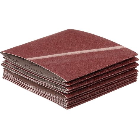 10 Pcs Bandes Abrasives 203mm x 483mm Alumine Oxyde Papier Abrasif (1/5)