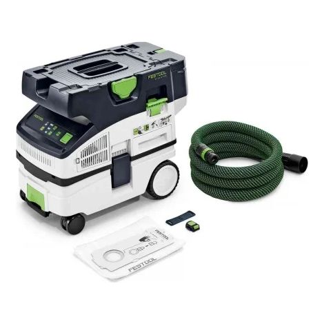 577065 Festool Unità mobile di aspirazione a batteria CLEANTEC CTLC MINI I-Basic (1/5)