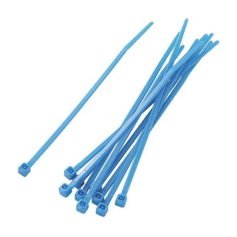 Serre-câble 100 mm x 2.50 mm bleu TRU COMPONENTS TC-PBR-100-4BE203 1592831 crantage intérieur 100 pc (1/2)