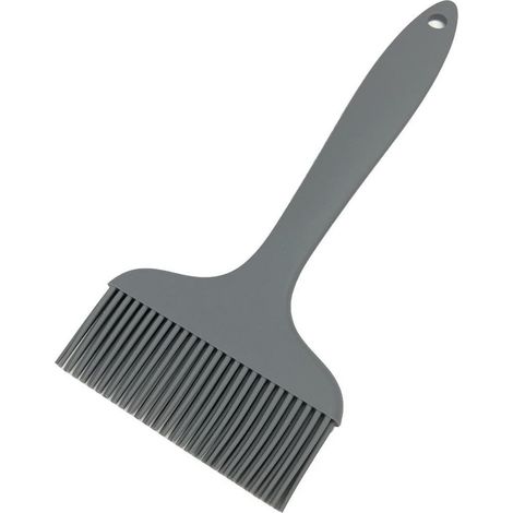 Brush À Huile En Silicone - Résistant Jusqu'à 230 °C - Pour Barbecue Grill Baking Marinade - 21 x 19 x 1 cm - 1 Pièce (1/4)