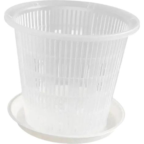 Ensemble de 4 pots de fleurs avec chaîne et base décorative .v Lj (1/5)