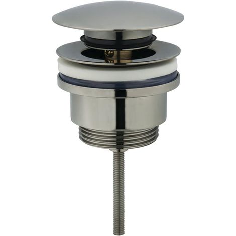 Fortifura Calvi Bonde lavabo clic clac Inox brossé (1/3)