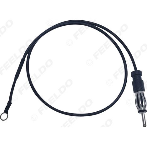 Antenne radio de voiture 50 cm, antenne FM universelle pour lecteur audio DVD/CD de voiture, antenne queue de souris