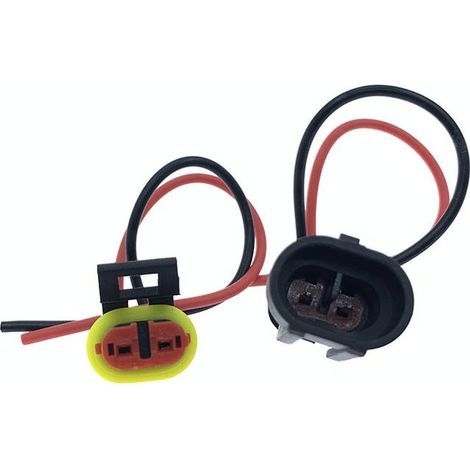 Applicable aux connecteurs de capteur ABS Jiangling Shunda Kaiyun Kairui et aux accessoires de prise de capteur avant et arrière -- connecteur étanche à deux fils