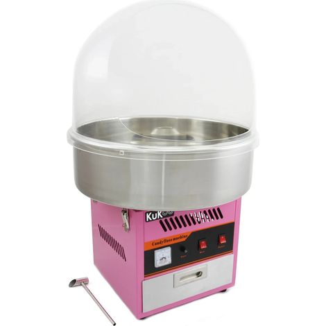 KuKoo Candy Floss Machine & Protective Dome