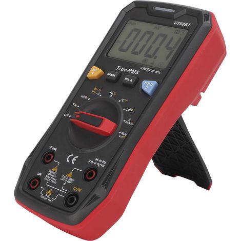Multimètre numérique avec grand écran LCD, TRMS, haute sécurité, mesure rapide, large plage de mesure, économie d'énergie, testeur multimètre BT. (1/5)