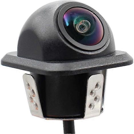 CCD-Fisheye-Objektiv-Autokamera, Rückfahrkamera mit Weitwinkel, HD-Nachtsicht, automatischer Einparkhilfe (1/5)