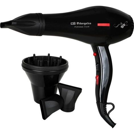 Haartrockner orbegozo se-2205/ 2200w/ schwarz