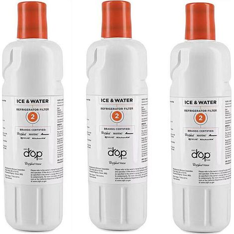 filtre à eau réfrigérateur fllter2 D2 cartouche de filtre réfrigérateur 3pcs (1/3)