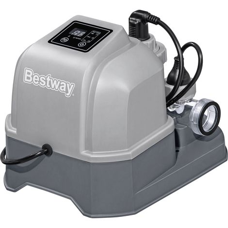 Bestway Salzwasseranlage Hydrogenic 6 g/h – Chlorfreie Pooldesinfektion bis 26.500 L 58678 (1/3)