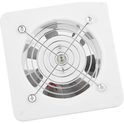 25W 220V Geräuscharmer Wandventilator für Bad, Küche, Garage, geräuscharme Luftabsaugung, Wandbelüftung im Haus (1/5)