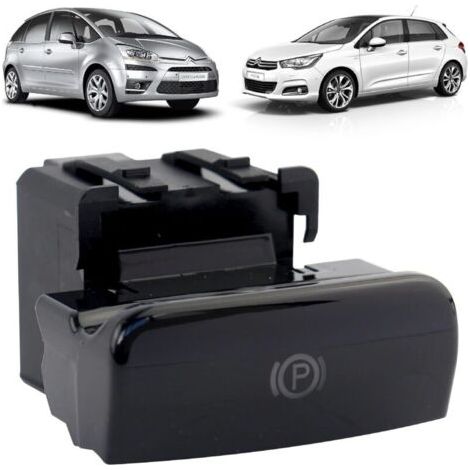 Convient pour Citroën C4, C4 Picasso 1, Grand Picasso 1 et DS4 (2006-2019) bouton de frein à main électronique
