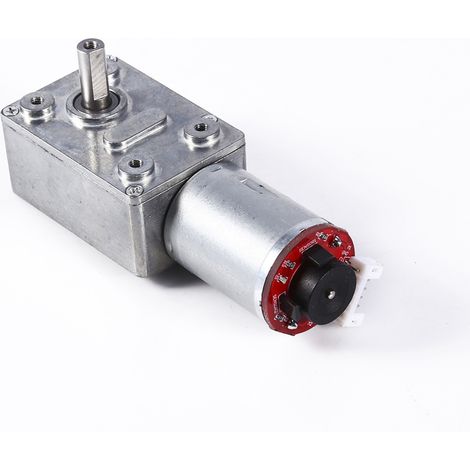 Hochleistungs-Untersetzungsgetriebemotor, Encoder, starke Selbsthemmung (20 U/min) (1/5)