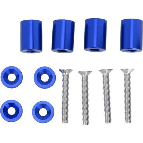 Entretoise d'aération de Capot en Alliage d'aluminium DP009 pour Modification de Voiture, Kit de Levage de Couvercle de Moteur de Course, Améliore le Flux d'air et les (1/5)