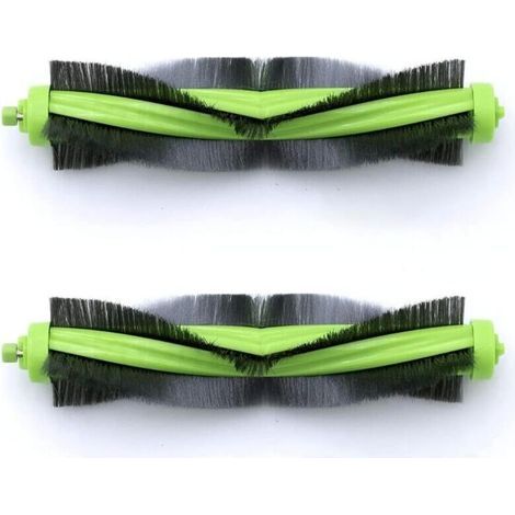 Lot de 2 rouleaux principaux et brosses centrales compatibles iRobot Roomba R1138/R111840 (1/5)