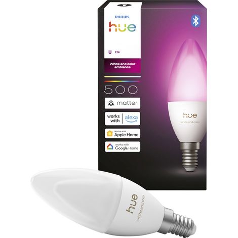 Philips Hue LED-Leuchtmittel (einzeln) 8721103099242 EEK: D (A - G) E14 0.2 W Kaltweiß, Warmweiß (1/5)