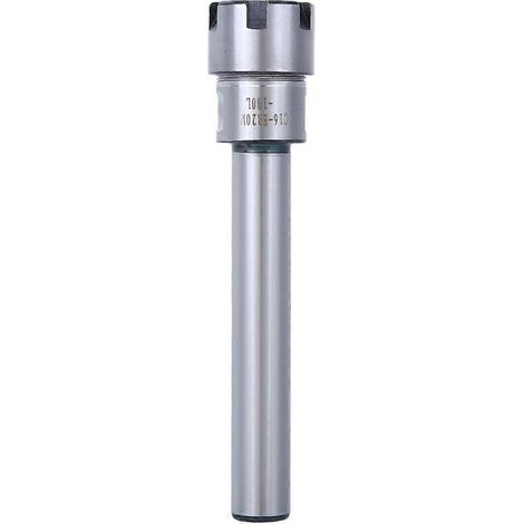 Mandrin à pince en acier allié au chrome-molybdène avec barre d'extension droite ER20M-100L(C16 )