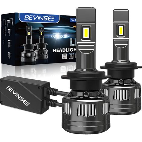 Bombillas LED para faros delanteros, alto brillo, diseño impermeable, H7 (1/5)