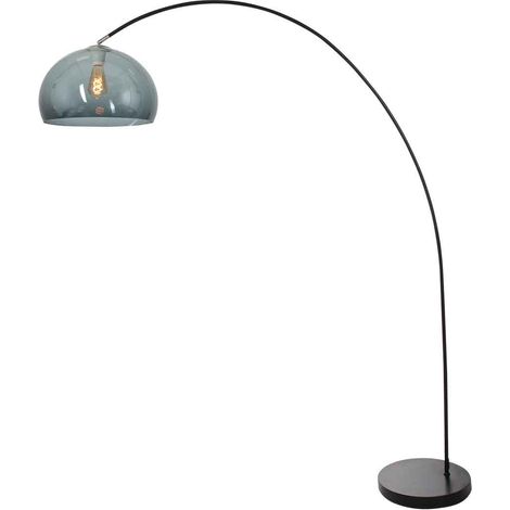 Mexlite - lampadaire - Solva - noir - plastique métal - lampe (1/4)