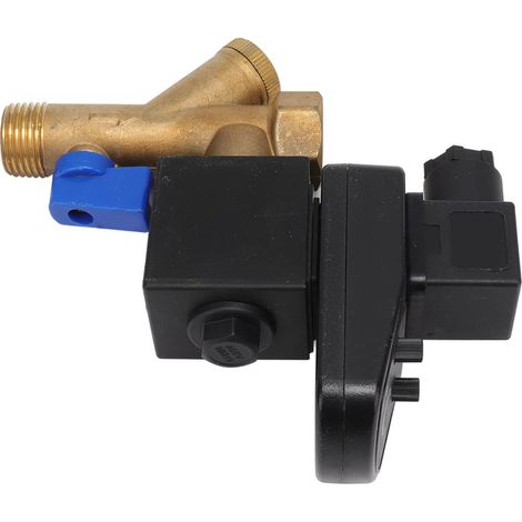Vanne de purge automatique électronique DN15 G1/2 16 bar laiton sans bruit pour compresseur d'air AC230V (1/5)
