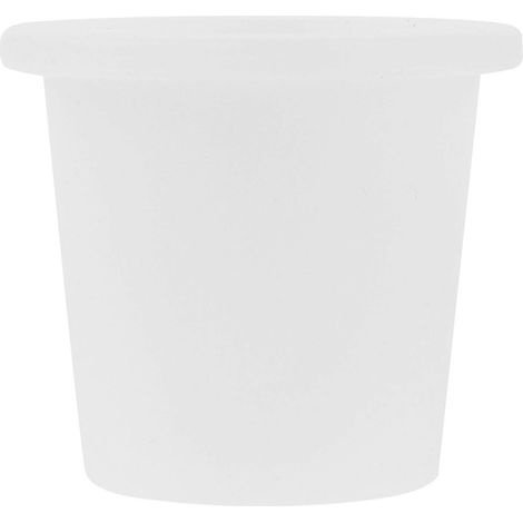 Bouchon en silicone pour trou de parasol de jardin, blanc, taille universelle, 1,27 cm (0,5 pouce). (1/5)
