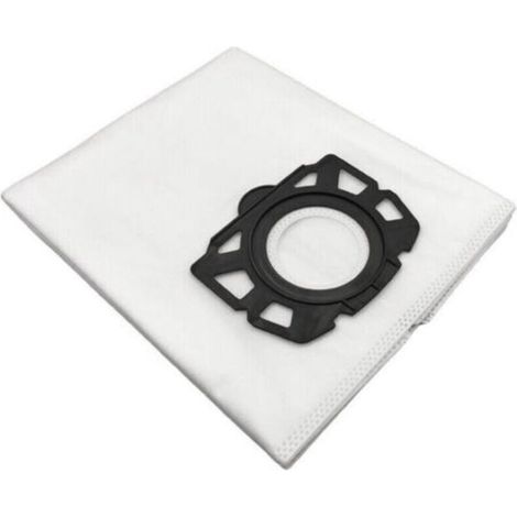 Compatible avec les aspirateurs Karcher MV4/5/6 / WD4/5/6, sacs à poussière non tissés, sacs poubelle, sacs à poussière à filtre haute efficacité, paquet de 5, accessoires de rechange domestiques/comm (1/4)