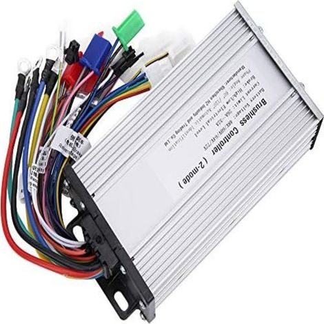 Contrôleur de vitesse à balais pour vélo électrique 48V 60V 64V 72V 1000W-1500W (1/5)