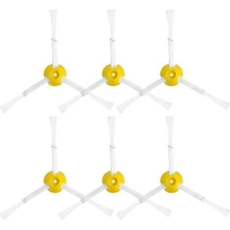 Accesorios para aspiradoras, cepillo lateral, compatible con Roomba series 800 900 860 870 880 890 966 980 (Color: 6 cepillos laterales) (1/5)