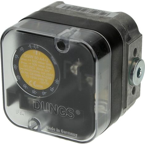 Pressostat différentiel p. air et gaz GGW 50 A4-U Dungs