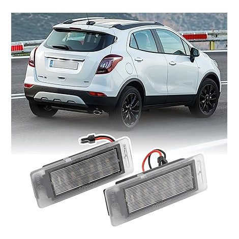 feux de plaque d'immatriculation à LED SMD 6000 K Mokka 2013-2016 Mokka X 2016-2019 Insignia Sports Tourer 2009-2017 (1/5)
