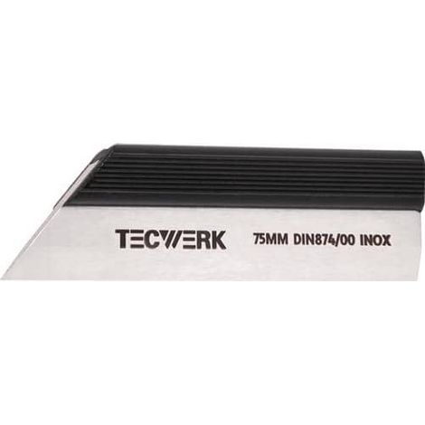 TECWERK Haarlineal DIN 874/00 L.500mm Spezialstahl Q.46x10mm TECWERK (1/3)