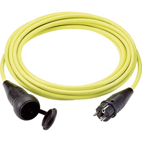 LAPP 73222337 Strom Verlängerungskabel 16 A Gelb 5.00 m H05VV-F 3G 1,5 mm²