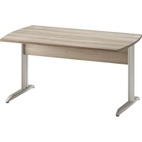 Table bureau pieds métal (1/2)
