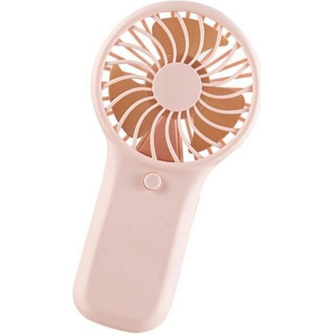 Mini Ventilateur Portable Portable Usb Personnel Ventilateurs Rechargeables Poche Pliable RéGlable Ventilateur De Vitesse (rose) (1/4)