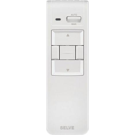 Télécommande pour moteur volet roulant 868 Mhz – Bidirectionnelle 1 canal avec support mural – Pour motorisations SELVE