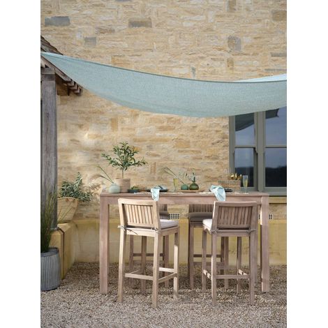Garden Trading Porthallow Rectangular Bar Garden Tall Table Wooden Natural (1/3)