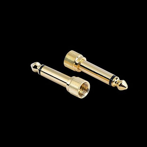 6,5 mm auf 3,5 mm Mono-Audio-Klinkenadapter (weiblicher Innenstecker) (1/5)