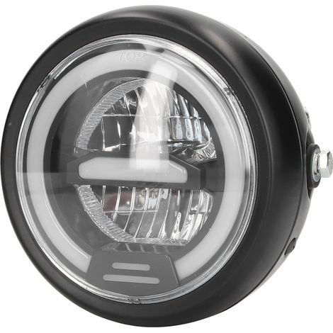 Runder LED-Motorradscheinwerfer (16,5 cm), wasserdicht, 12 V Gleichstrom, Projektor für Roller, Motocross und Offroad-Einsatz (1/5)
