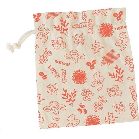 Sac à vrac coton bio 15x20cm - Pebbly (1/3)