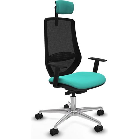 Piqueras-y-crespo Mardos Ergonomischer Bürostuhl Türkis