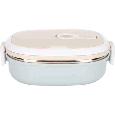 Boîtes isothermes pour aliments chauds, récipient alimentaire isotherme en acier inoxydable, réchauffeur d'aliments portable pour étudiant (monocouche) (1/5)