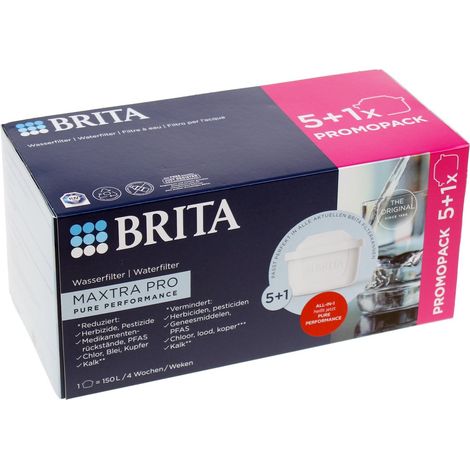 Brita MAXTRA PRO ALL-IN-1 Pack blanco 6 cartuchos
