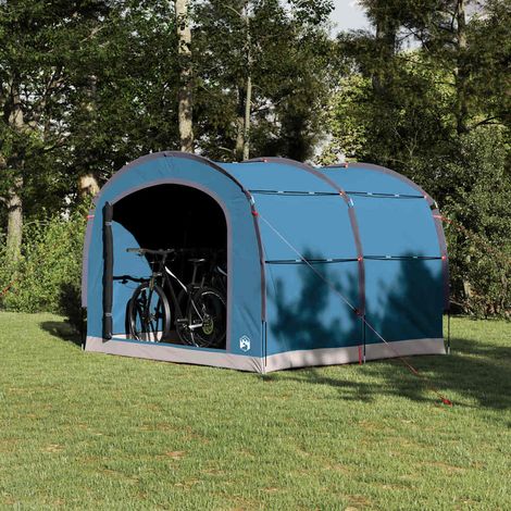 Zelt mit Dach mit Speicher Blau 268 x 240 x 191 cm Polyester