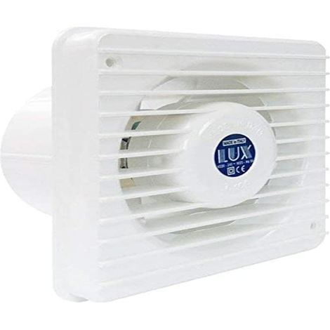 1 Ventilateur mural aspiration axiale diamètre 80 mm thermoplastique échange air pièce fermée