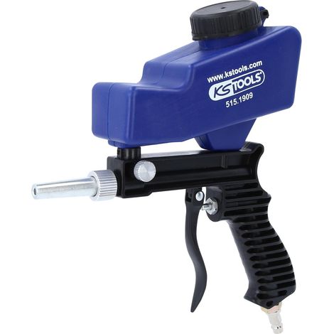Kstools – Pistolet de sablage pneumatique 260 mm – Pression max 6,3 bar – Débit 200 l/min – Pour sable quartz et corindon (1/8)