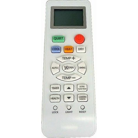 Télécommande pour climatiseur Haier Sanyo Heat AC Yl-hd01 0010401715b 0010401511e (1/2)