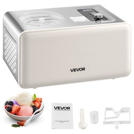 Sorbetière Automatique Capacité de 2 L Turbine à Glace Sorbets (1/5)