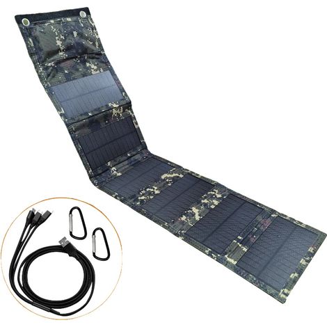 Solarpanel, faltbares Design, hocheffizientes Laden, Tarnung 60W (1/2)