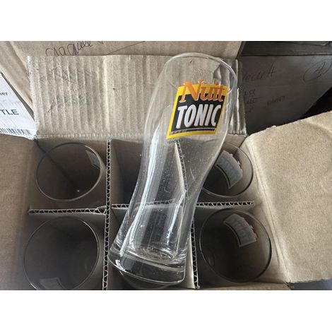 Lot de 6 verres Nuit Tonic - 25 cl - Modèle vintage 1980 - Neufs